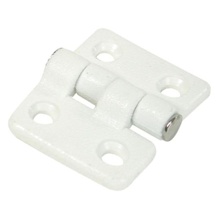 Newalthlete White Nylon Butt Hinge - 1-1/2in.L x 1-3/8in.W - #104 Fastener NE2936748